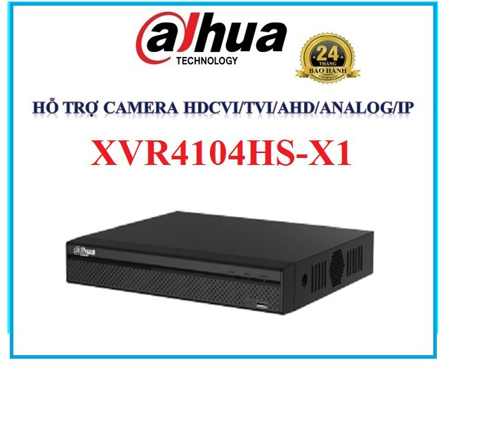 Đầu ghi hình HDCVI/TVI/AHD và IP 4 kênh DAHUA XVR4104HS-X1